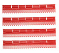 Strumphållare t/torkställning Röd 4-pack G. Funder